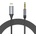 Tech-Protect Качествен аудио кабел от Lightning към 3.5 мм. аудио жак (100см) - Tech-Protect Ultraboost Audio Cable With Lightning Connector (черен) (THP1583)