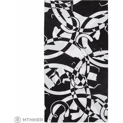 Mammut Neck Gaiter Scrambled black white