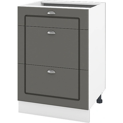 ИРИМ Долен кухненски шкаф Сити БФ-Цимент мат-06-57 60 см