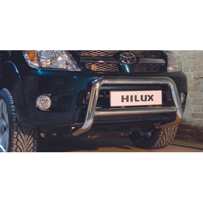 STEELER Predný ochranný rám nerez s EC homologáciou TOYOTA HILUX, 2005-2015