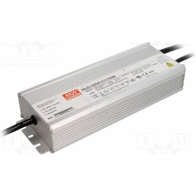 MEAN WELL HLG-320H-C1750B Napájecí zdroj: spínaný; LED; 320W; 91÷183VDC; 1750mA; 90÷305VAC