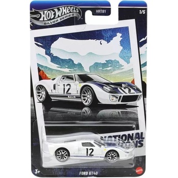 Mattel Hot Wheels: Ретро модел на Ford GT40 кола играчка (JBY87)