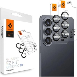 Spigen Протектор за Камерата на Samsung S26 Plus, Spigen EZ Fit Optik Pro Glas. tR 2бр. , Черен (AGL11088)