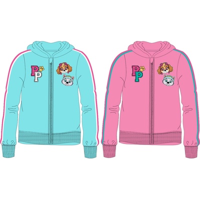 Paw Patrol Tlapková patrola Licencia Dievčenská mikina Paw Patrol 52181816 Ružová