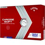 Callaway Men's Chrome Tour Triple Track Golf Balls - White