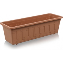 PLASTKON Truhlík Garden 50 cm hnědý