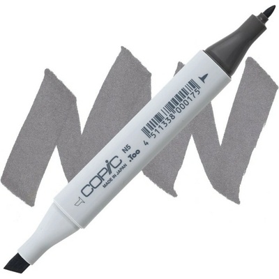 Lihová fixa COPIC Classic oboustranná Fine & Chisel, Neutral gray 5 (N5)