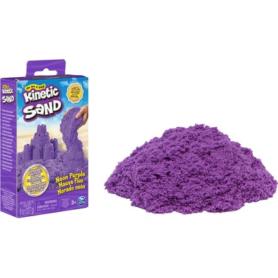 Kinetic Sand - Комплект за пясъчник - неоново лилаво (20138722) (55234)