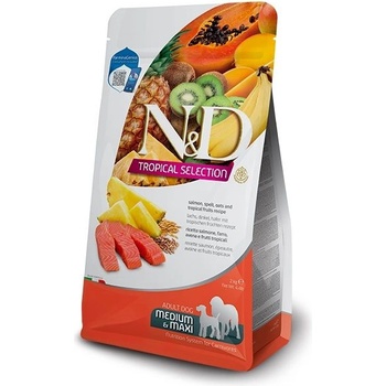 N&D Tropical Selection Adult Medium & Maxi Salmon 10 kg