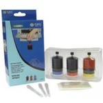 G&G РЕФИЛ lexmark z12/z22/z32-17g0060/4076-13619 hc/2070-1382060 - 15m0120/125, Цветен, 220lex1980c