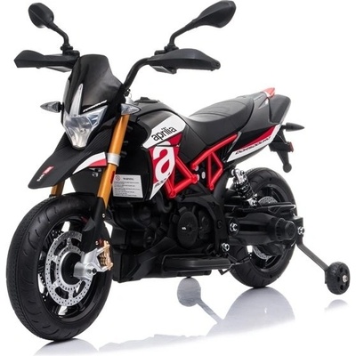 Mamido elektrická motorka Aprilia čierna červená