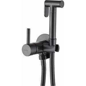 INVENA Хигиеничен душ Invena Bidetta със смесител, матово черно (BP-00-B04-L)