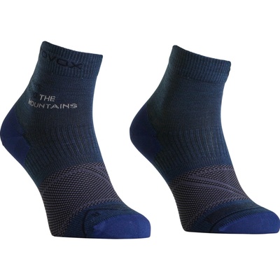 Ortovox Alpine Light Quarter Socks ponožiek modrá sivá