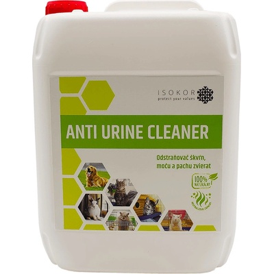 ISOKOR ANTI URINE Prírodný prípravok na odstránenie pachov 5 l