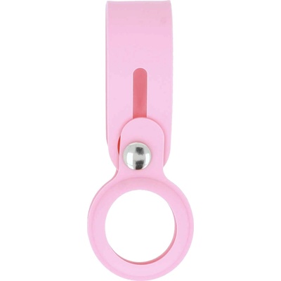 JC Силиконова каишка за Apple AirTag - JC AirTag Silicone Loop (розов)