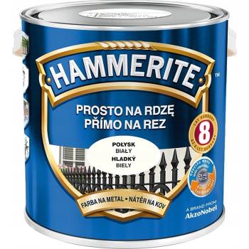 Hammerite 2,50L, hladký bílý