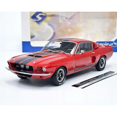 Model auta Shelby Mustang GT500 1967, červený Solido 1:18
