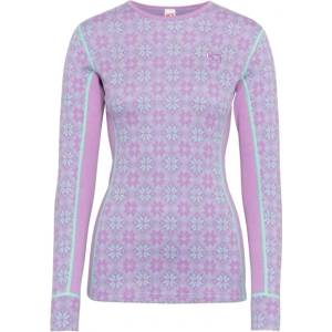 Kari Traa Дамско мериносово термобельо Kari Traa Women's Rose L/S 2.0 Merino base layer - Lily (115-2745-0414)