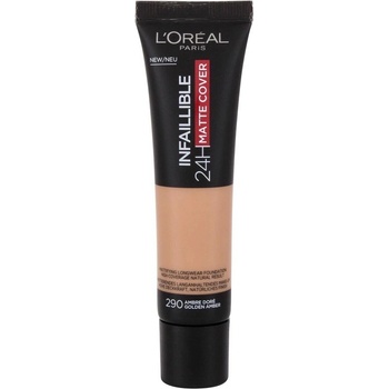 L’Oréal Paris Infallible 32H Matte Cover dlhotrvajúci zmatňujúci make-up SPF25 290 Neutral Undertone 30 ml