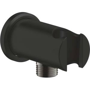 Grohe Rainshower - Коляно за душ с държач, фантомно черно 26658KF0 (26658KF0)