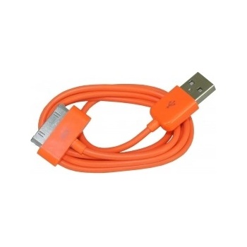Image 1 of Висококачествен USB кабел за iPhone, iPad и iPod (оранжев)