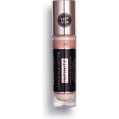 Revolution Beauty Conceal & Define Infinite Longwear Concealer Xl Коректор 9ml