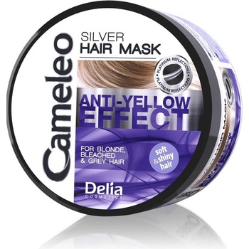 Cameleo stříbrná maska na blond vlasy proti žloutnutí 200 ml