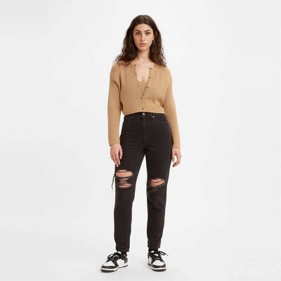Levi's Дънки Levis Women's High Waist Ripped Mom Straight Leg Jeans - Wheres My Lunch