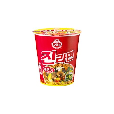 Ottogi polévka Jin Ramen Hot cup 65g