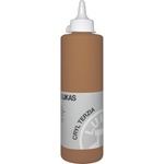 LUKAS Cryl Terzia Plastic Bottle АКРИЛНА боя Raw Sienna 500 ml 1 бр (748920500)