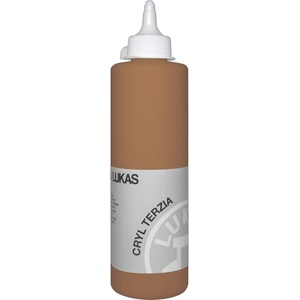 LUKAS Cryl Terzia Plastic Bottle АКРИЛНА боя Raw Sienna 500 ml 1 бр (748920500)
