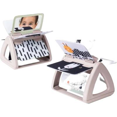 Taf Toys Образователна играчка Taf Toys - Черно-бяла въртяща бебешка книжка (TT13385)