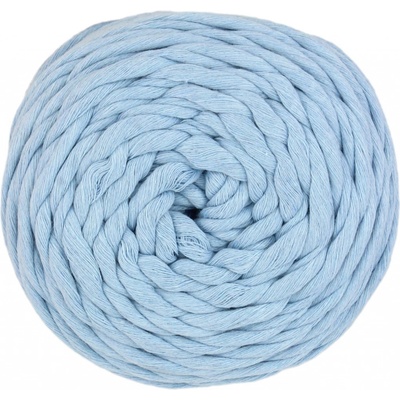 Vlna-hep Příze Twist 5mm - bavlna - macrame Twist: 8424 Světle modrá