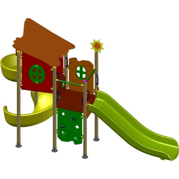 Playfactory КОМБИНИРАНО ДЕТСКО СЪОРЪЖЕНИЕ ps0039-5 (ps0039-5)