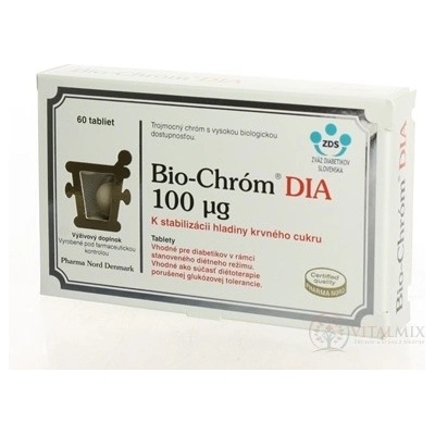 BIO-CHROM DIA 100 mikrogramů tablet 60 kapslí