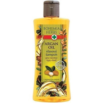 Bohemia Herbs arganový olej vlasový šampón 250 ml