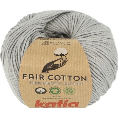 Katia Fair Cotton 26 tmavě šedá