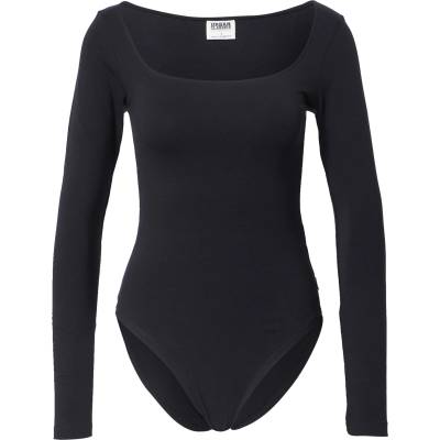Urban Classics Блуза боди черно, размер 3XL
