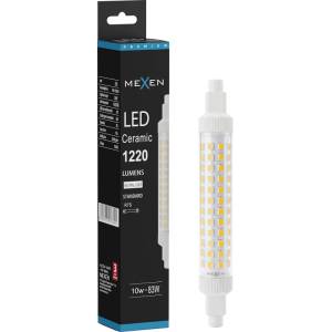 Mexen Vega LED крушка R7S, 10W, Неутрална - 4000K, 1220 lm - L126-R7S-1040-02 (L126-R7S-1040-02)