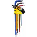 Topmaster Professional Шестограми цветни 1.5-10mm к-т 9бр дълги CR-V TMP (390172) (390172)