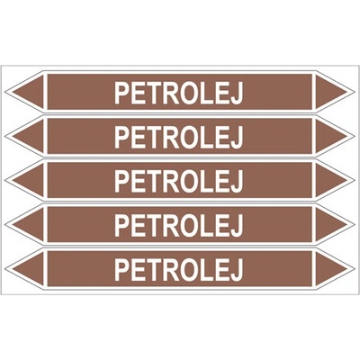 Značení potrubí, petrolej PZG 008159