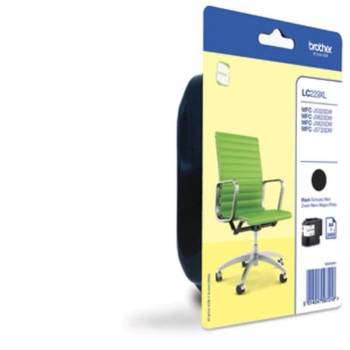 Brother LC-229XLBKBP черна касета с мастило XL, 2400 страници (S9913154)