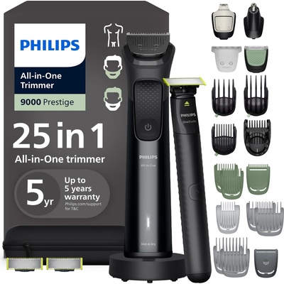 Philips MG9690/30 + Philips OneBlade na tvár