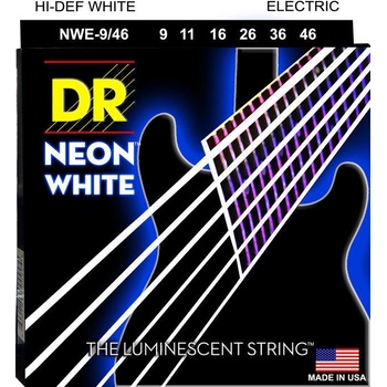 DR Strings NWE-9-46 White