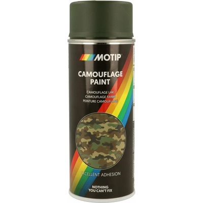 Motip Camouflage RAL 6006 maskovacie farba v spreji 400 ml