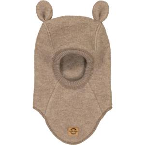 Mikk-Line Детска зимна шапка (beanie) Mikk-Line Kid's Wool Fullface with Ears Beanie - Melange Denver - размер 62/68 (904-2682-0212)