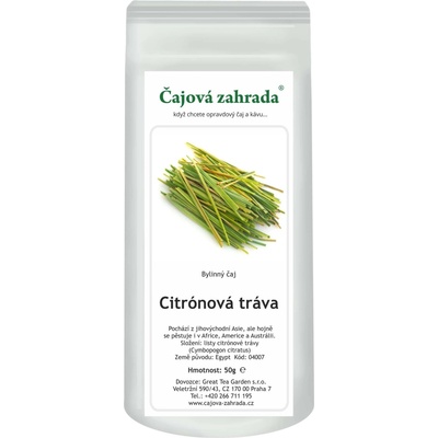 Čajová zahrada Citronová tráva bylinný čaj 50 g