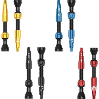 Ventilky bezdušové Lezyne CNC TLR Valves, 44 mm