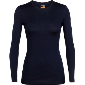 Icebreaker Дамско мериносово термобельо Icebreaker Women's 200 Oasis L/S Crewe Merino base layer - Midnight Navy - размер XL (115-0922-0715)