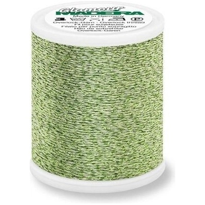 Dekorativní nit Madeira Glamour č.8 (100m) barva 2452 glamour green